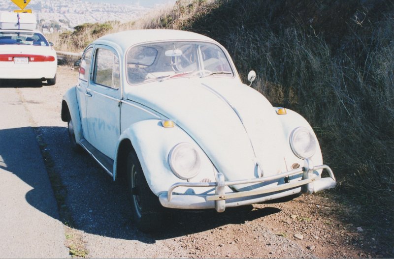 us trip 1998 san francisco 037 the old vw beetle